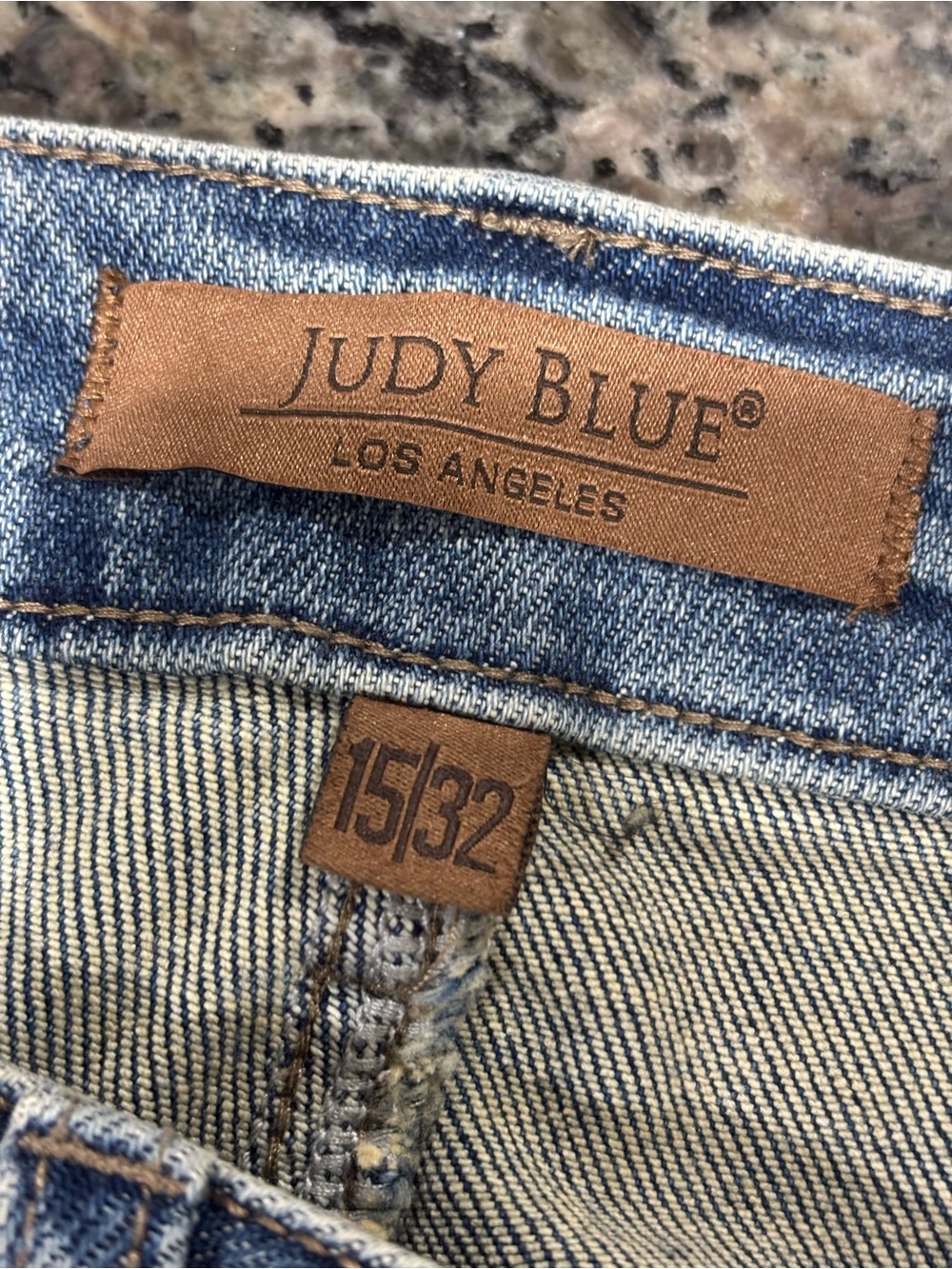 Judy Blue Medium Blue High-Rise Wide Leg Jeans - Picture 8 of 8